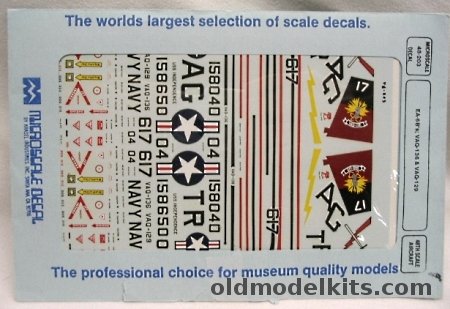 Microscale 1/48 EA-6B Prowlers VAQ-136 and VAQ-129 1/48 Decals, 48-203 plastic model kit